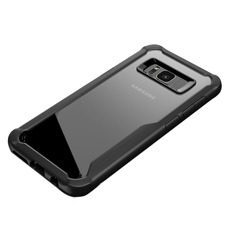 Nárazuvzdorný plastový kryt pro Samsung Galaxy S8 Plus - šedý