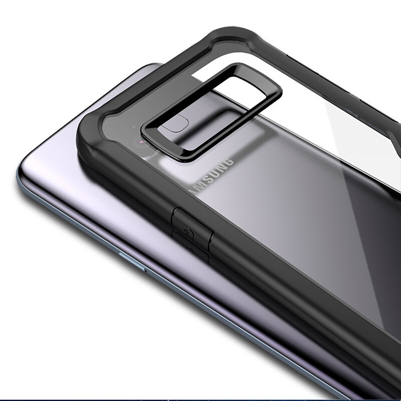 Nárazuvzdorný plastový kryt pro Samsung Galaxy S8 Plus - šedý