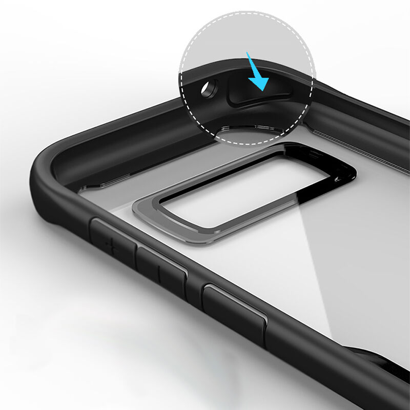 Nárazuvzdorný plastový kryt pro Samsung Galaxy S8 Plus - šedý