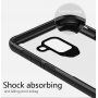 Nárazuvzdorný plastový kryt pro Samsung Galaxy A8 Plus (2018) - červený