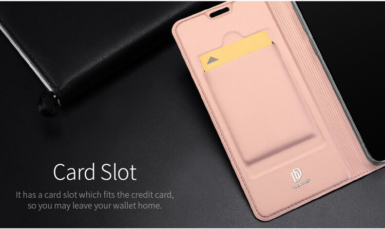 Dux Ducis Skin Pro flipové pouzdro pro Samsung Galaxy S9 - růžovozlaté
