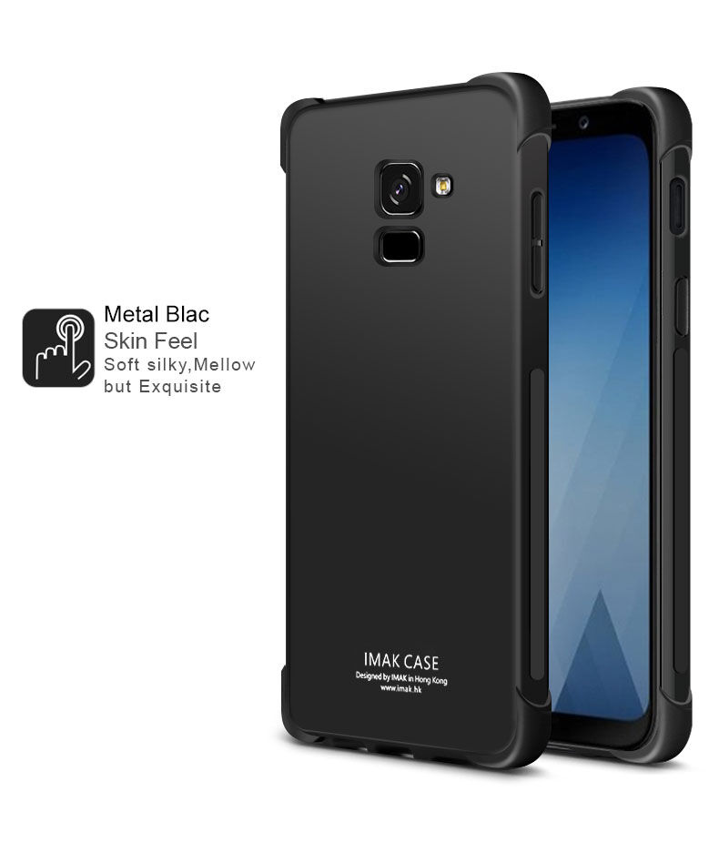 Imak Silky plastový kryt pro Samsung Galaxy A8 (2018) - černý
