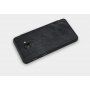 Nillkin Qin kožené flipové pouzdro pro Samsung Galaxy A8 Plus (2018) - černé