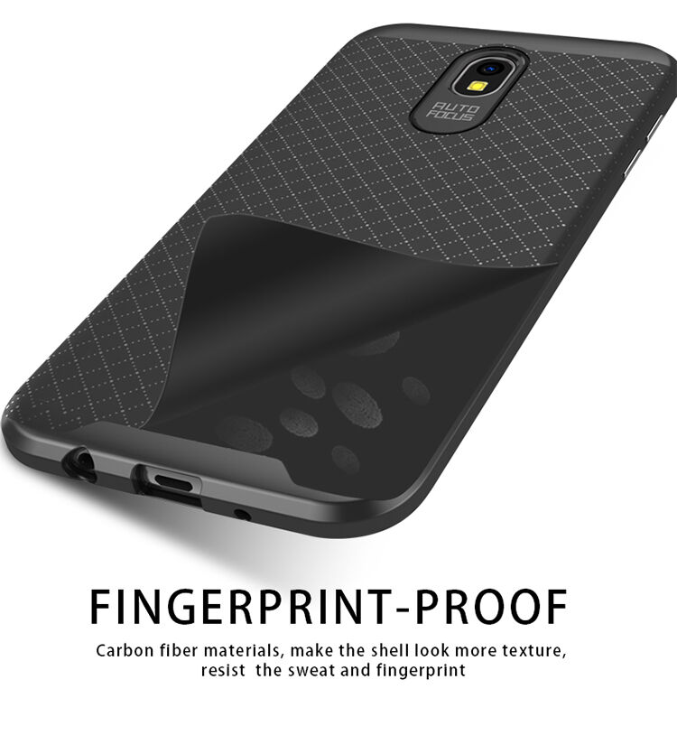 Ipaky Plastový kryt s rámečkem pro Samsung Galaxy J5 (2017) - černostříbrný