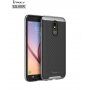 Ipaky Plastový kryt s rámečkem pro Samsung Galaxy J5 (2017) - černostříbrný