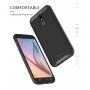 Ipaky Plastový kryt s rámečkem pro Samsung Galaxy J5 (2017) - černošedý