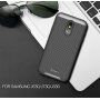 Ipaky Plastový kryt s rámečkem pro Samsung Galaxy J5 (2017) - černošedý