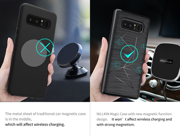 Nillkin Magic plastový kryt pro Samsung Galaxy Note 8 - černý