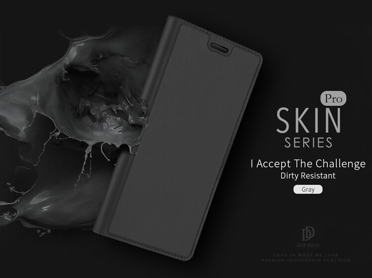 Dux Ducis Skin Pro flipové pouzdro pro Samsung Galaxy Note 8 - šedé
