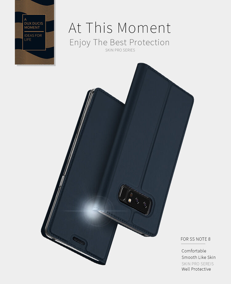 Dux Ducis Skin Pro flipové pouzdro pro Samsung Galaxy Note 8 - šedé