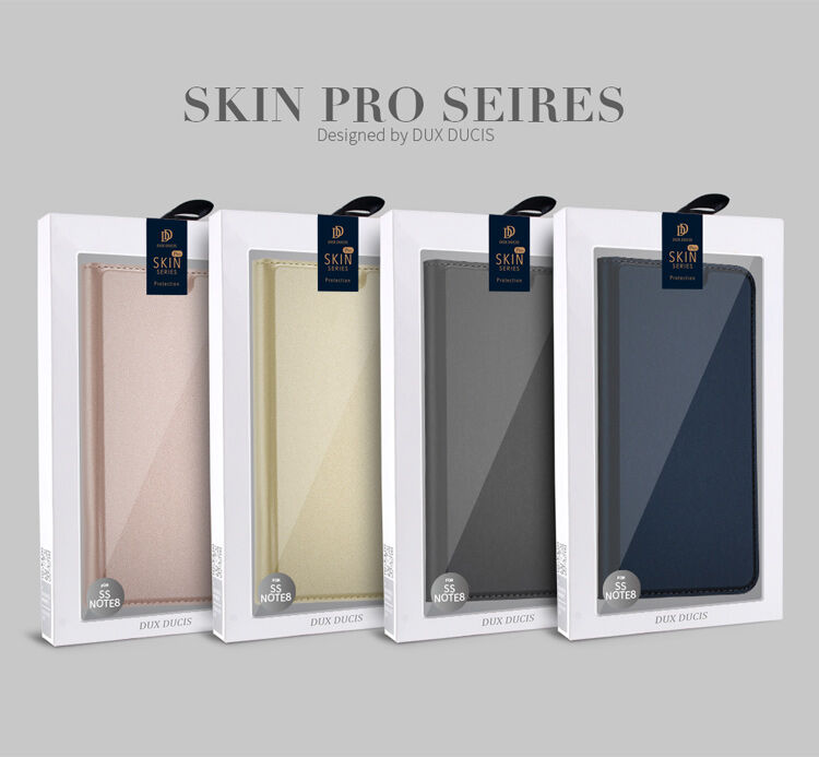 Dux Ducis Skin Pro flipové pouzdro pro Samsung Galaxy Note 8 - šedé