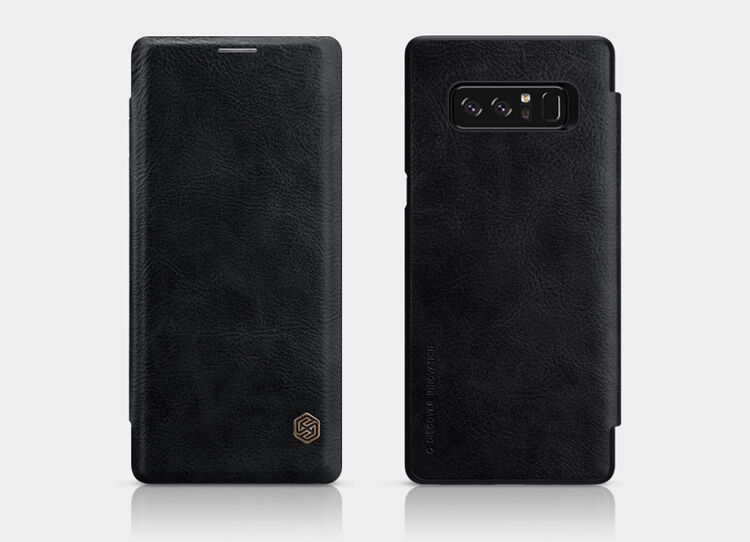 Nillkin Qin Kožené flipové pouzdro pro Samsung Galaxy Note 8 - červené