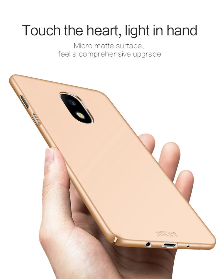 Mofi Plastový kryt pro Samsung Galaxy J5 (2017) - zlatý
