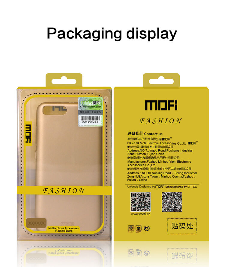 Mofi Plastový kryt pro Samsung Galaxy J5 (2017) - zlatý