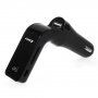 C7 Bluetooth FM transmitter do auta se slotem na TF kartu a porty 3,5 mm jack / USB-A - černý