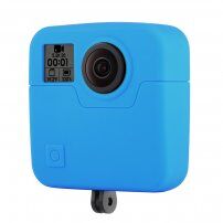 Puluz silikonové ochranné pouzdro pro GoPro Fusion - modré
