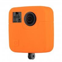 Puluz silikonové ochranné pouzdro pro GoPro Fusion - oranžové