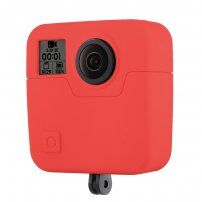 Puluz silikonové ochranné pouzdro pro GoPro Fusion - červené