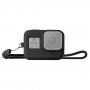  Puluz silikonové pouzdro s poutkem pro GoPro HERO8 Black - černé
