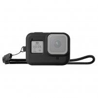  Puluz silikonové pouzdro s poutkem pro GoPro HERO8 Black - černé