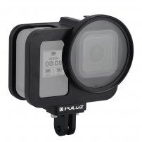 Puluz ochranný obal s 52 mm UV objektivem pro GoPro HERO8 Black - černý