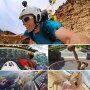 Puluz sada rovných držáků a samolepek pro GoPro - černá