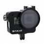 Puluz ochranný obal s 52 mm UV objektivem pro GoPro HERO (2018) / 7 Black / 6 Black / 5 Black - černý