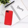 FIXED Story silikonový kryt Samsung Galaxy A22 5G červený