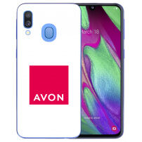 Kryt Avon White pro Samsung Galaxy A40 A405F