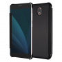 Zrcadlový flipový kryt pro Samsung Galaxy J3 (2017) - černý