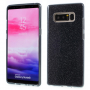Plastový třpytivý kryt 3v1 pro Samsung Galaxy Note 8 - černý