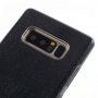 Plastový třpytivý kryt 3v1 pro Samsung Galaxy Note 8 - černý