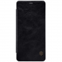 Nillkin Qin kožené flipové pouzdro pro Samsung Galaxy A8 (2018) - černé