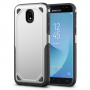 Odolný protiskluzový kryt pro Samsung Galaxy J7 (2017) - stříbrný