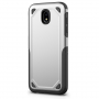 Odolný protiskluzový kryt pro Samsung Galaxy J7 (2017) - stříbrný