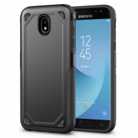 Odolný protiskluzový kryt pro Samsung Galaxy J7 (2017) - černý