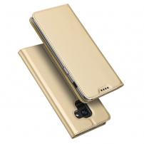 Dux Ducis Skin Pro flipové pouzdro pro Samsung Galaxy A8 (2018) - zlaté