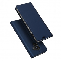 Dux Ducis Skin Pro flipové pouzdro pro Samsung Galaxy A8 Plus (2018) - tmavěmodré