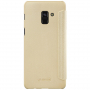 Nillkin Sparkle flipové pouzdro pro Samsung Galaxy A8 Plus (2018) - zlaté