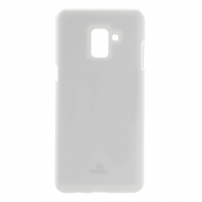 Goospery Jelly kryt pro Samsung Galaxy A8 (2018) - bílý