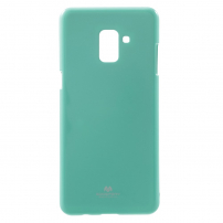 Goospery Jelly kryt pro Samsung Galaxy A8 (2018) - tyrkysový