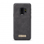 Caseme 2v1 peněženkové pouzdro pro Samsung Galaxy S9 - černé