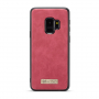 Caseme 2v1 peněženkové pouzdro pro Samsung Galaxy S9 - červené