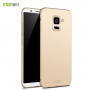 Mofi Shield Plastový kryt pro Samsung Galaxy A8 Plus (2018) - zlatý