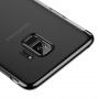 Baseus Glitter čirý kryt s rámečkem pro Samsung Galaxy S9 - černý
