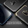 Baseus Glitter čirý kryt s rámečkem pro Samsung Galaxy S9 - černý