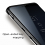 Baseus Glitter čirý kryt s rámečkem pro Samsung Galaxy S9 Plus - černý