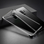 Baseus Glitter čirý kryt s rámečkem pro Samsung Galaxy S9 Plus - černý