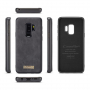 Caseme peněženkové pouzdro pro Samsung Galaxy S9 Plus - černé