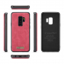 Caseme peněženkové pouzdro pro Samsung Galaxy S9 Plus - červené